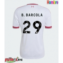 Camiseta Liverpool Bradley Barcola #29 Visitante Equipación 2026-27 manga corta